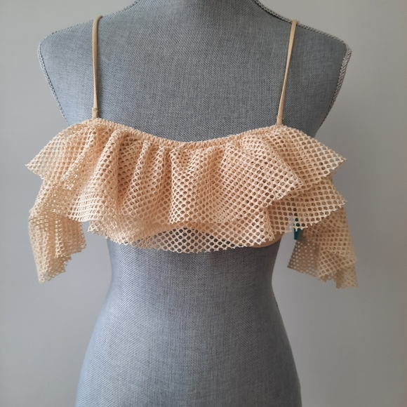 NWT H&M Bandeau Swim wear  top - Picture 2 of 6